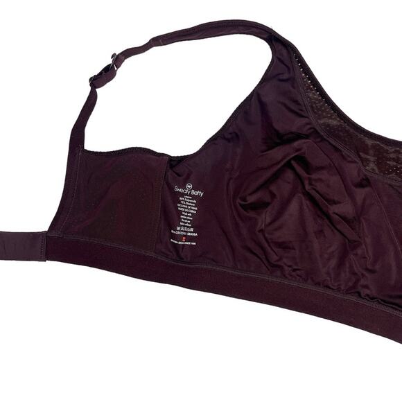 Sweaty Betty High Intensity Sports Bra Convertible Racerback Hook Back Women 38F - Picture 6 of 8